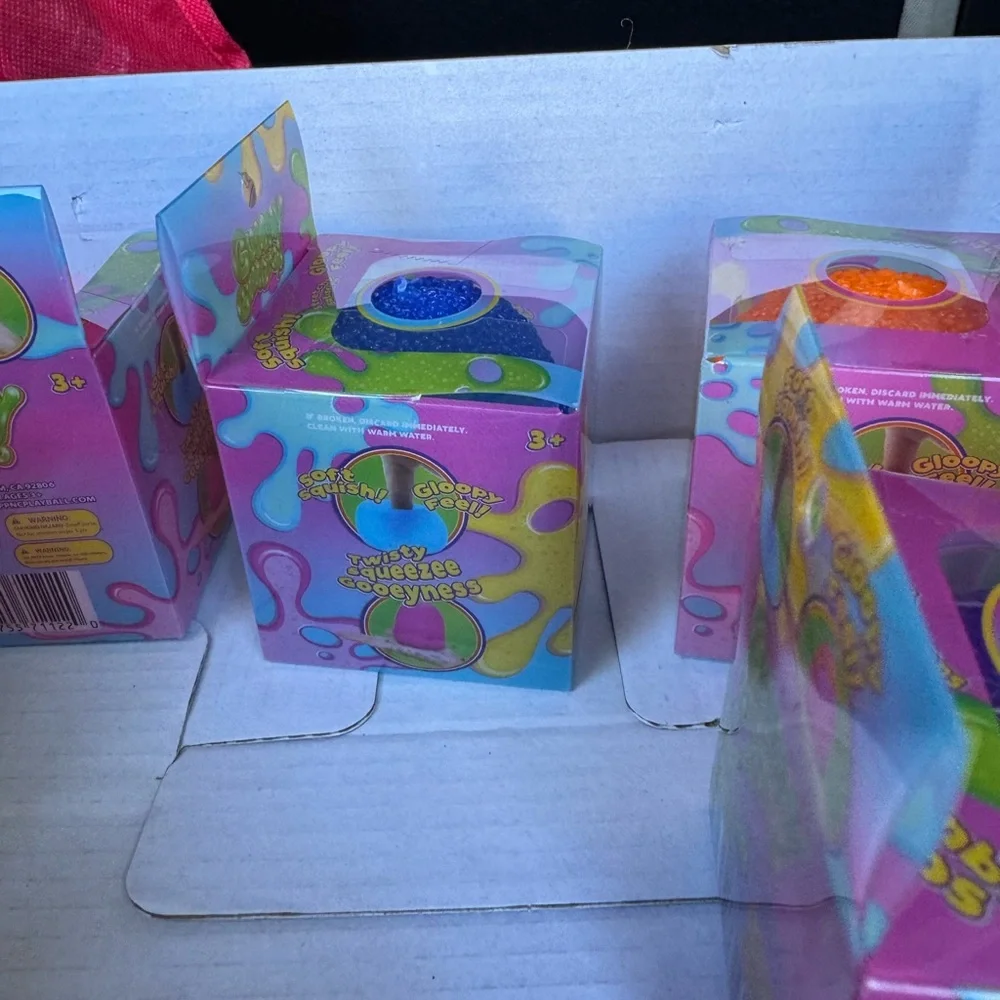 Gummy Gum Drops - Purple, Pink, Orange, Blue (Not Needoh)